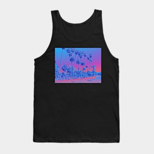 Cali in Vaporwave Tank Top